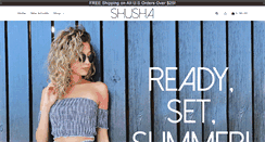 Desktop Screenshot of myshusha.com